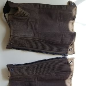 Kids youth equestrian half-chaps